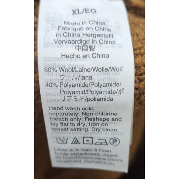 Madwell Foldover Turtleneck Sweater Dress Size XL - Picture 7 of 11